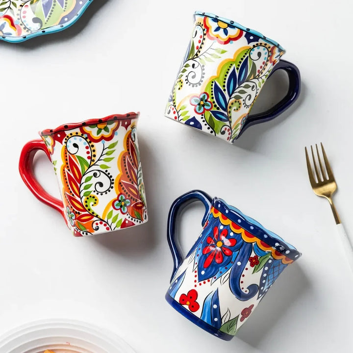 Bohemian Blossoms Kaffekopp | Skanto