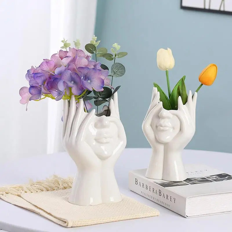 Skanto Vase Keramisk Ansiktsvase For Dekor Kunstvase For Hjemme Kontor Dekor Feministisk Dekor Moderne Kropps Blomster Vase Femal Kropp Vase