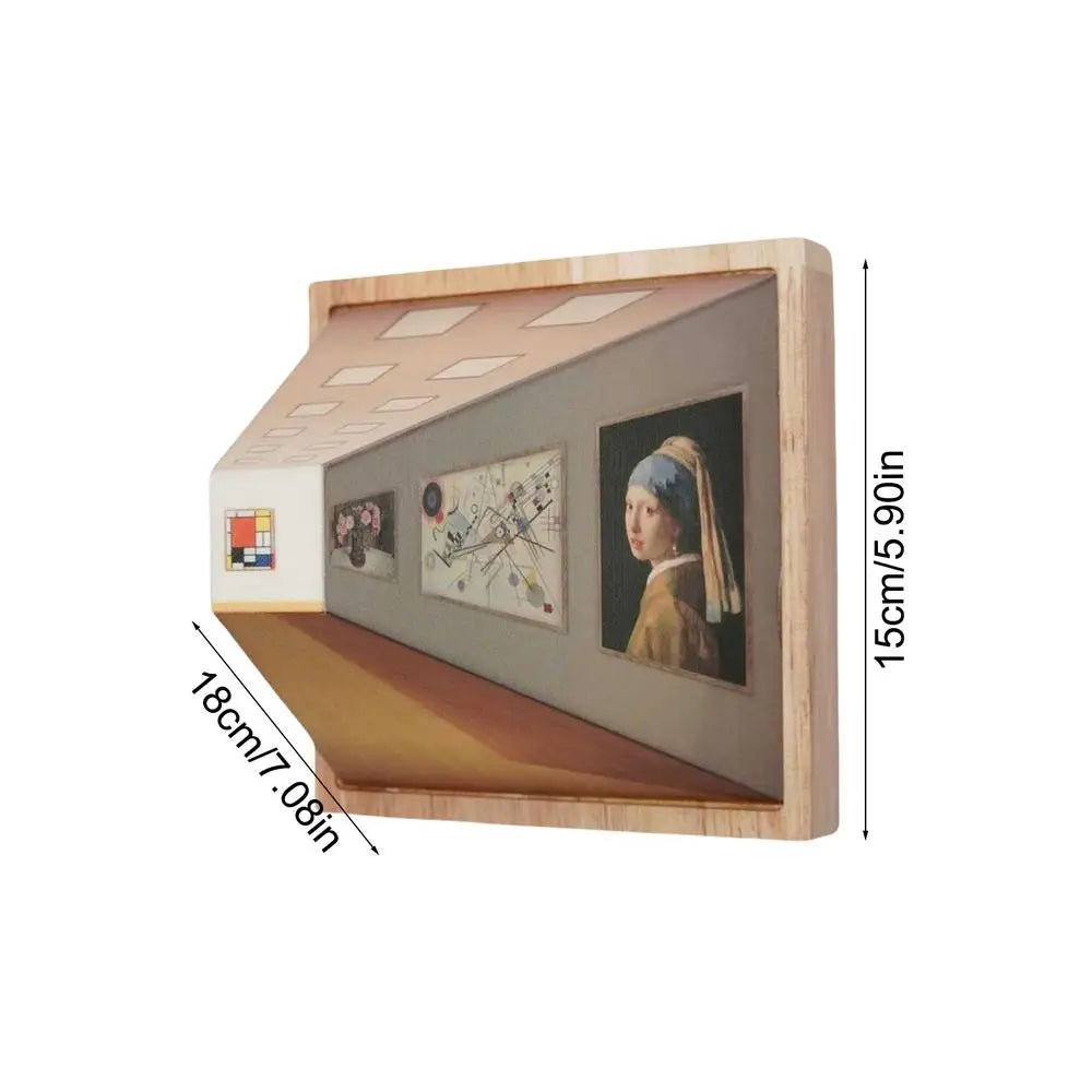 Skanto | 3D Vision Play Vegglampe Kunst