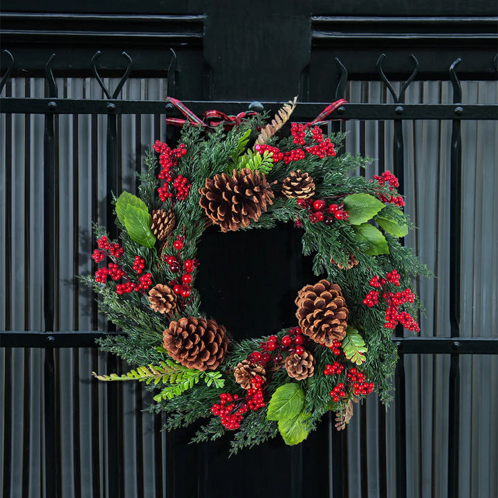 Skanto | Rød Bær Julekrans