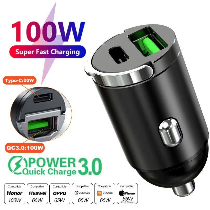 Skanto | USB Bil Type C Lader