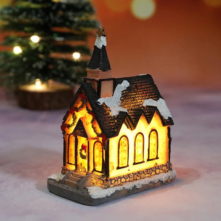 LED Julebelysning Kirke – Glitrende Dekorasjon for Festlige Anledninger | Skanto