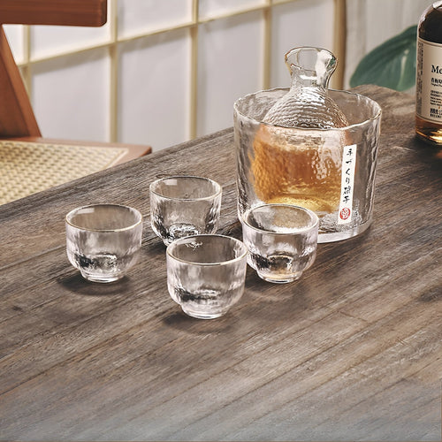 Japansk Glass Sett – Elegant Sake & Whisky Sett | Perfekt for Bar & Hjem | Skanto