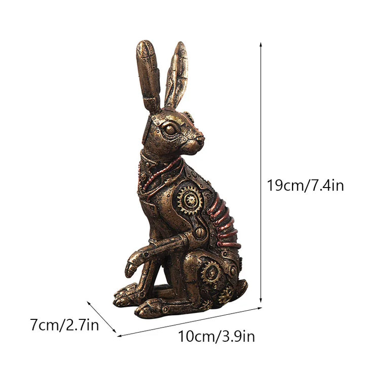 Skanto | Steampunk Blekkulf Mekanisk Reisende Figurer Hjemmedekorasjoner