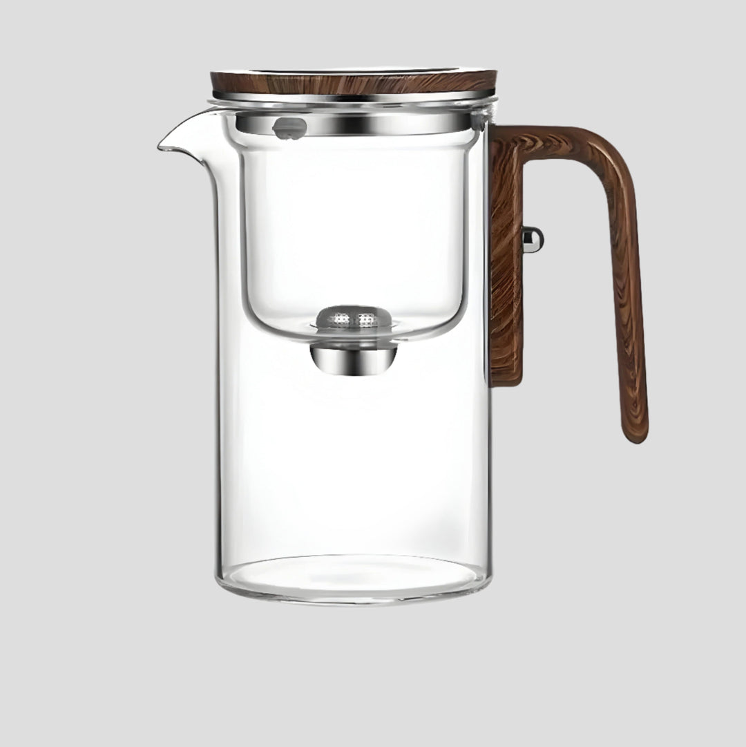 TranquilSip Tekanne – Glass-tekanne med magnetisk lukking