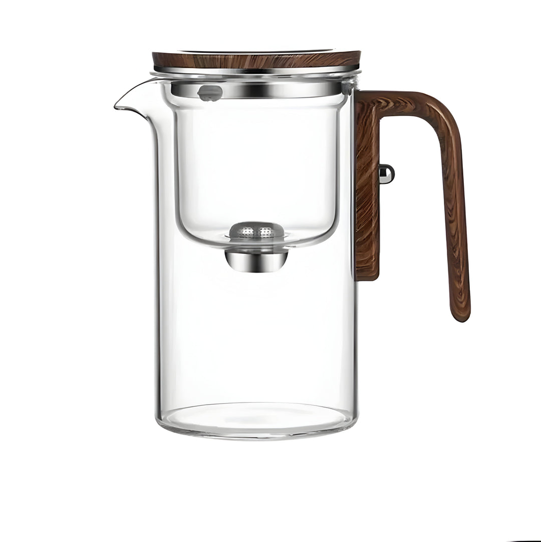 TranquilSip Teekanne – Magnetisk Bryter Filterglass Teapot | Skanto