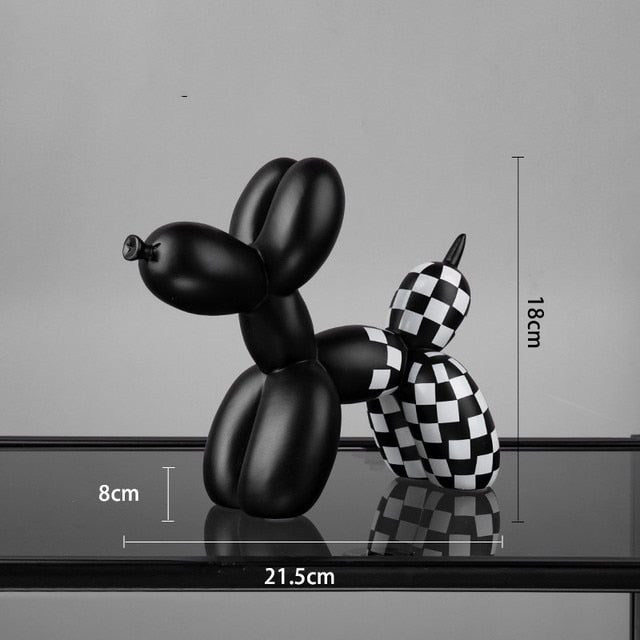 Skanto | Luksuriøs Hjemmedekor, Ballonghund Dekorasjon, Kontorpult Tilbehør, Dyre Dekorasjon, Moderne Populær Kunst, Nordiske Statuer