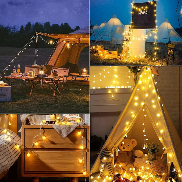 Skanto | Solcelledrevne fairy lights for utendørs bruk