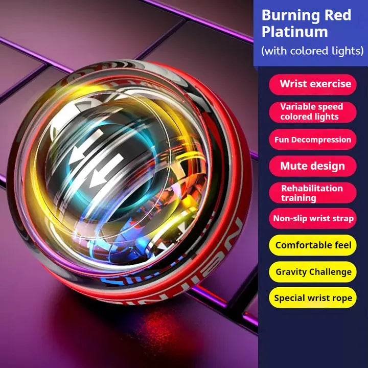Skanto | LED Håndledd Styrking Gyro Ball