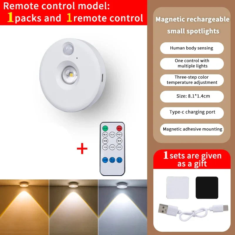 Skanto | LumoLine | PIR bevegelsessensor LED-lys | Dimmbar & Oppladbar | Trådløs