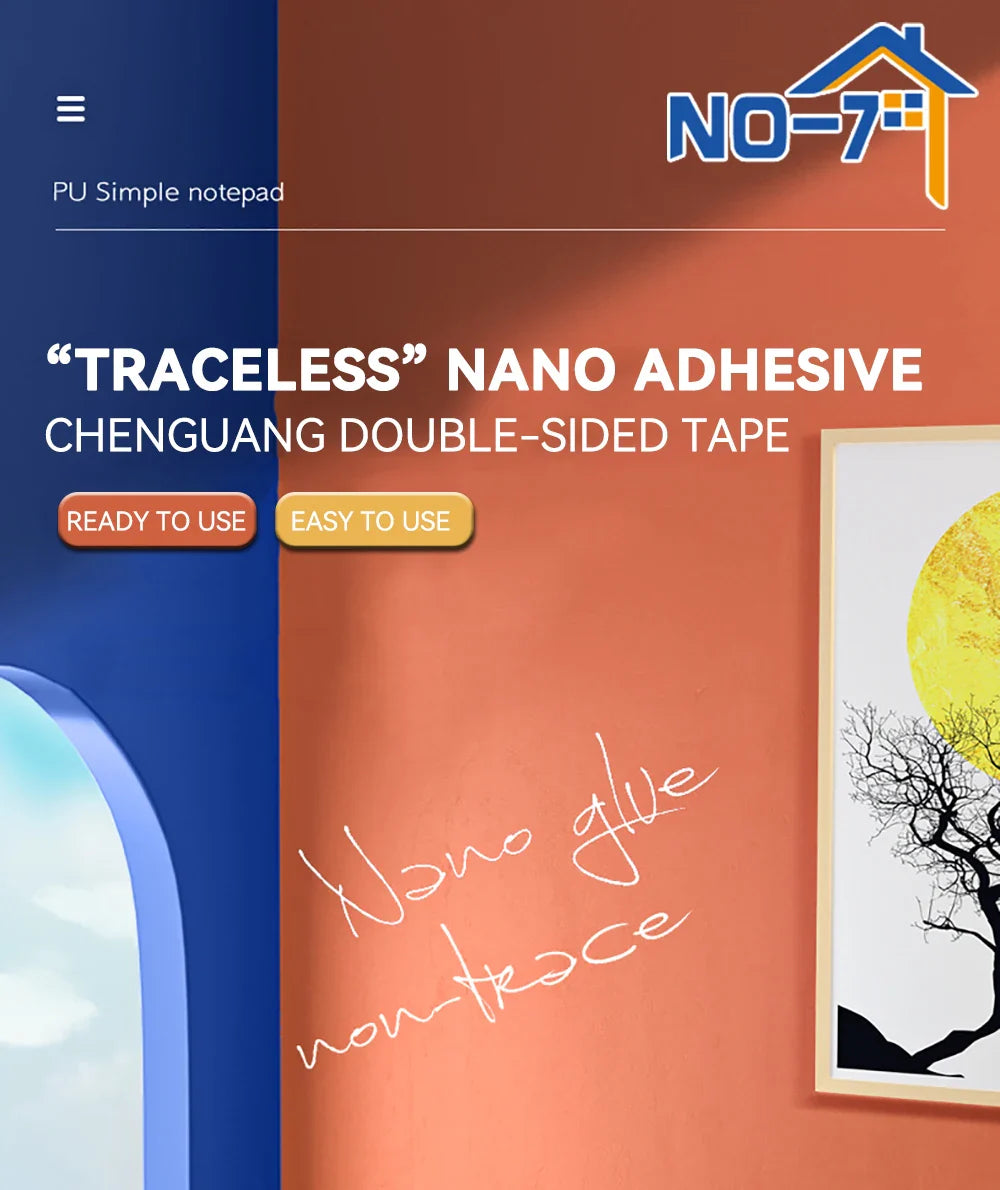 Skanto | Dobbeltsidig nano tape - 2Pcs