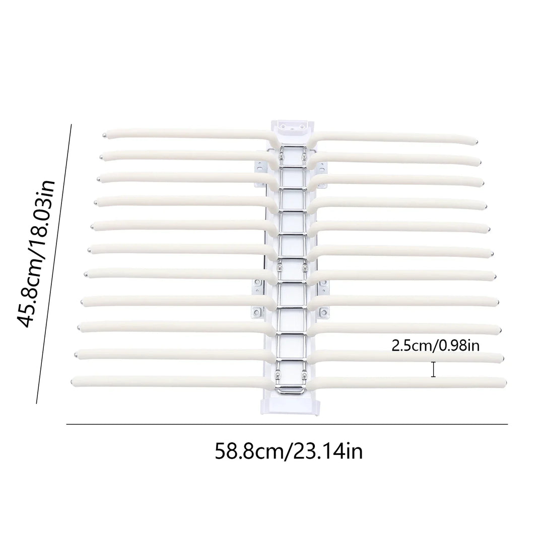 Smart Slide-Out Rail Cloth Organizer | Skanto