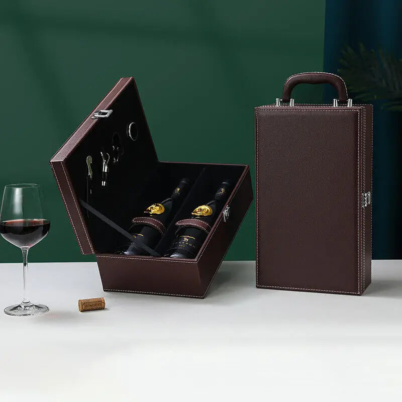 Skanto | Luksus Vin Kasse - Stilige Oppbevaring for Vin og Tilbehør