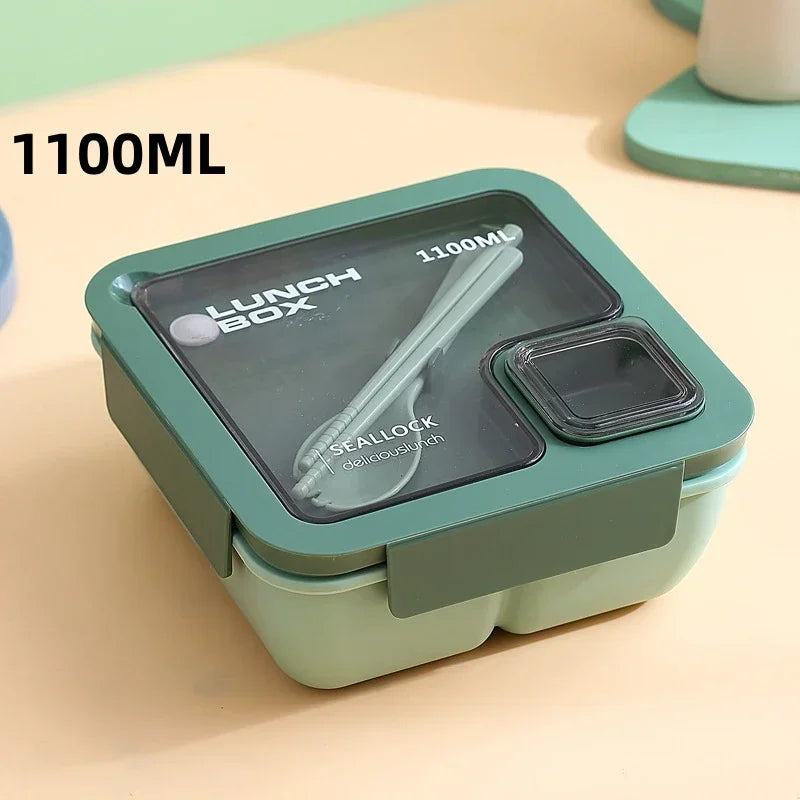 Bento matboks for på farten med bestikk | Skanto