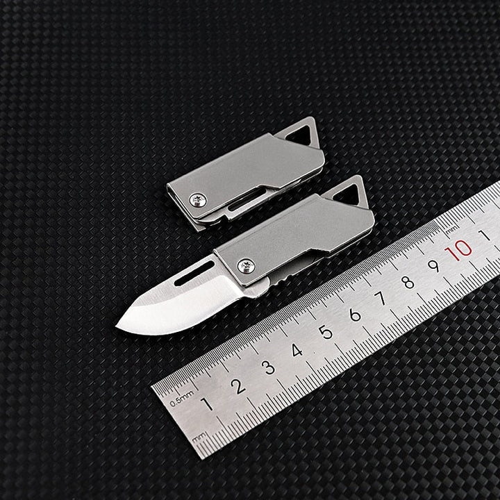 Foldbar Master Rustfritt Stål Overlevelses Mini Kniv | Skanto
