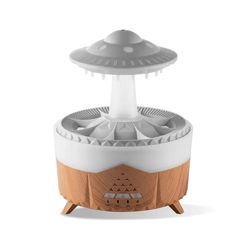 Skanto | UFO Luftfukter | Ultralyd Aromaterapi Diffuser med Fjernkontroll - Grosven