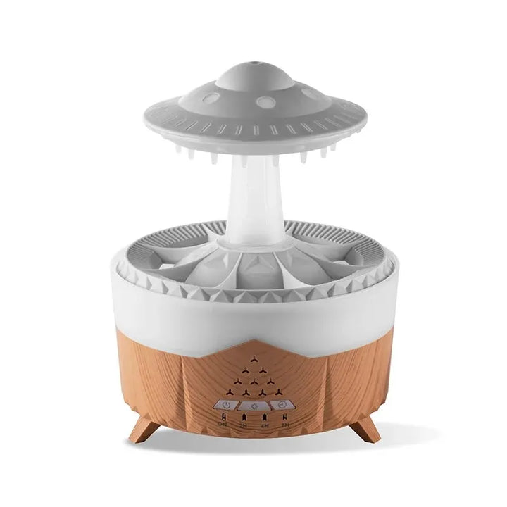 Skanto | UFO Luftfukter | Ultralyd Aromaterapi Diffuser med Fjernkontroll - Grosven