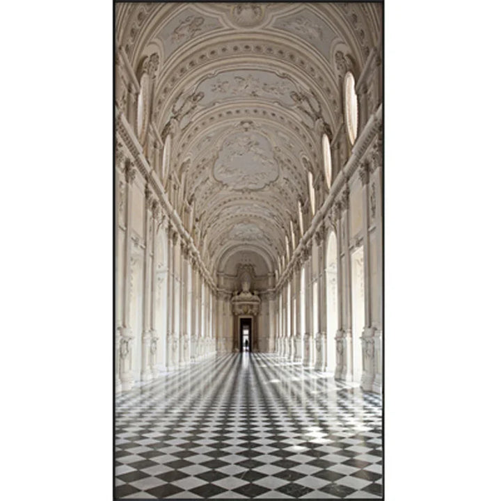 Modern Abstract Minimalist Arch Motifs Architecture Wall Art Fine Art Canvas Prints Pictures for Entry Hall Foyer Living Room Home Office Decor | Skanto
