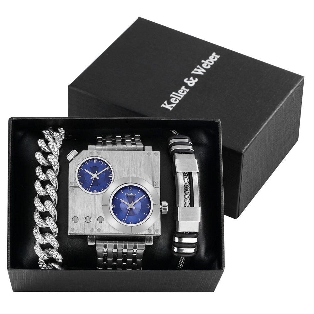 Skanto | Ultimate Time Keeper Square Watch Gift Set