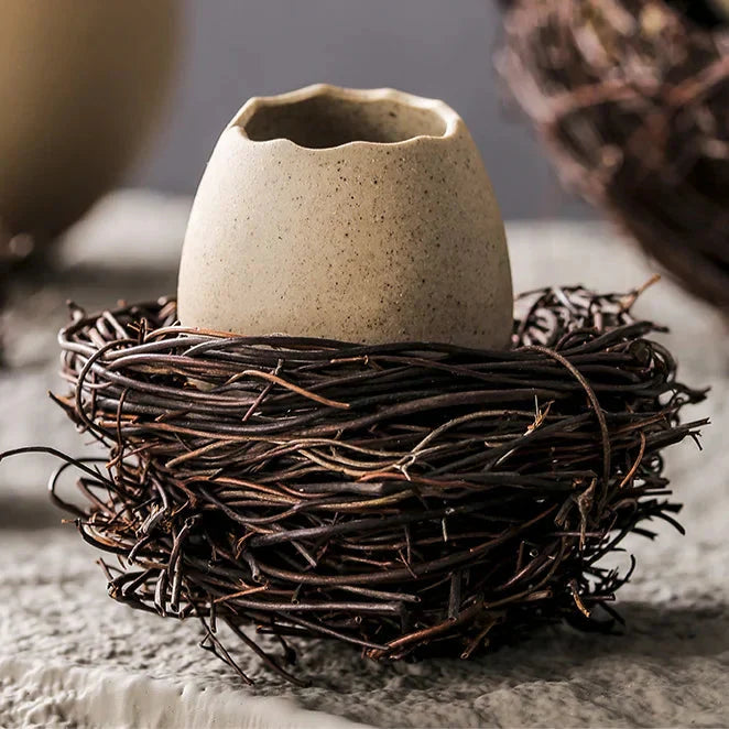Skanto | Kreativ Keramisk Fuglerede Eggshell Skål