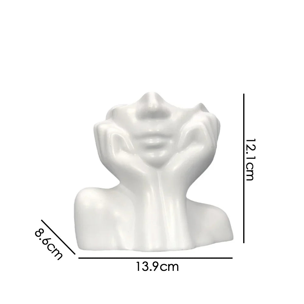 Gledelig Lucky Flower Pot Skulptur | Skanto
