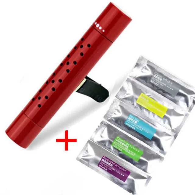 Norvo | AROMOVA Bilparfyme Klips | Langvarig naturlig duft med essensielle oljer | Justerbar ventilklips | Ingen lekkasje | For bil- og romluft