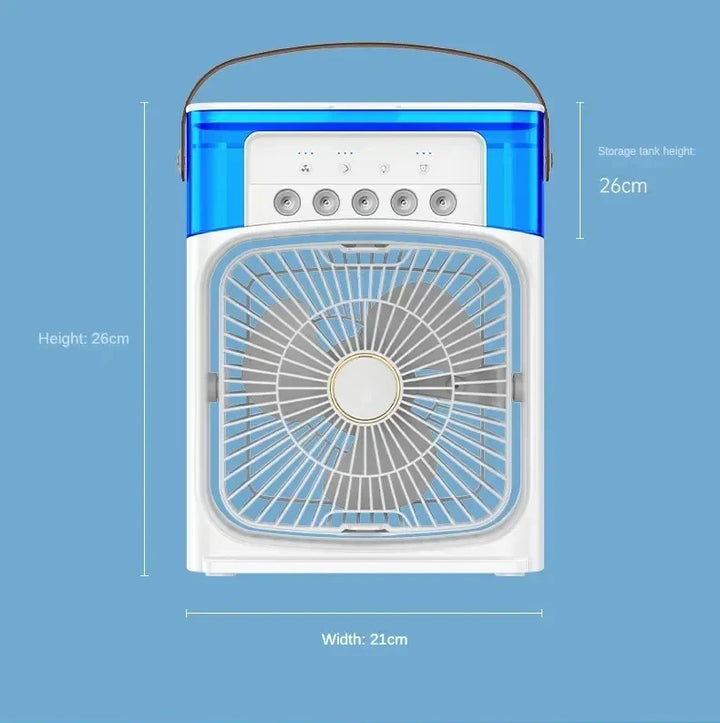 Skanto | AirMist Pro Desktop Luftfukter Vifte