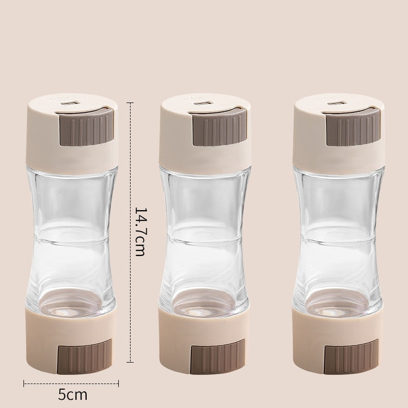 Skanto | Dobbel Hode Tett Krydderbeholder Dispenser
