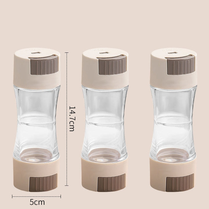 Skanto | Dobbel Hode Tett Krydderbeholder Dispenser