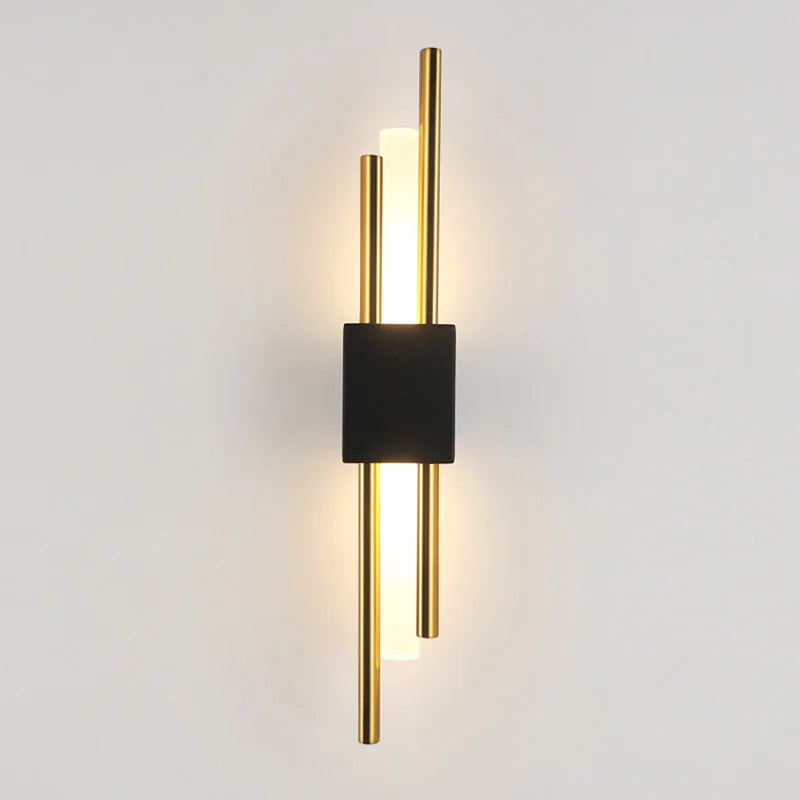 Skanto | Moderne LED Vegglampe: Innendørsbelysning for Hjem, Soverom, Nattbord, Stue, Hotell og Gangdekorasjon