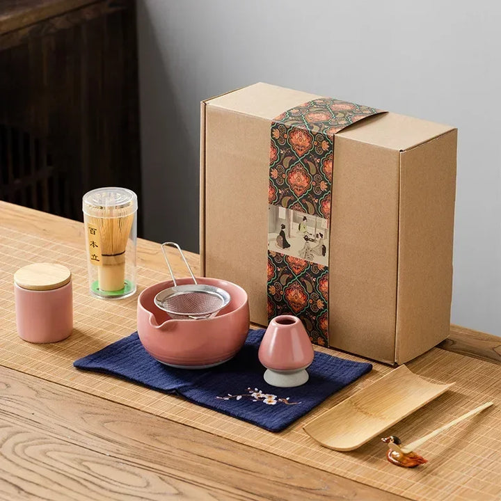 Skanto | 9-delt japansk matcha te sett