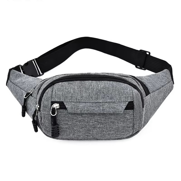 Skanto | Unisex Vanntett Lærveske for Midje og Crossbody for Friluftsliv