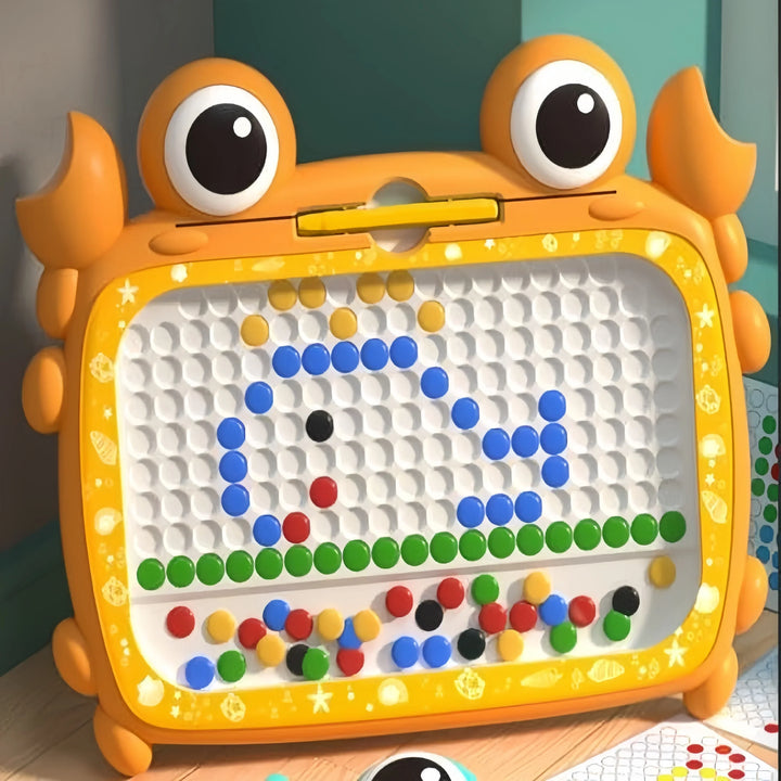 Skanto | Lærende Krabbe DIY Mosaikkpuslespill Brett