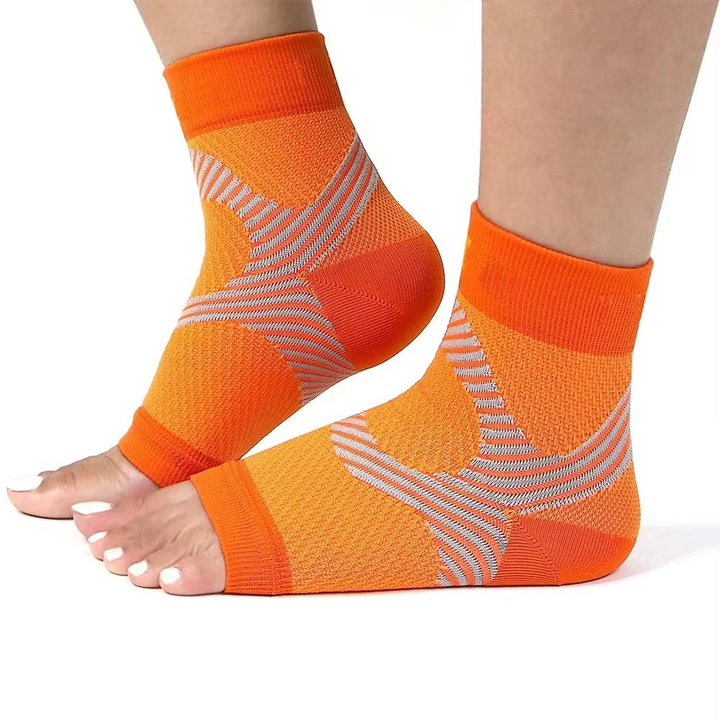 Skanto | Plantar Fasciitis Natt Kompresjonssokker med Hæl- og Bue Støtte