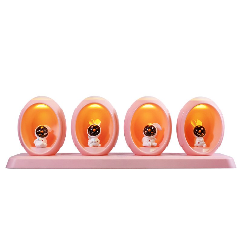 Skanto | Space Capsule Voice Control Fargerik Nattlampe