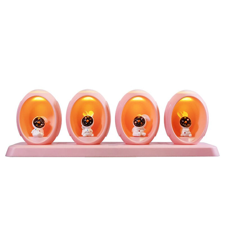 Skanto | Space Capsule Voice Control Fargerik Nattlampe