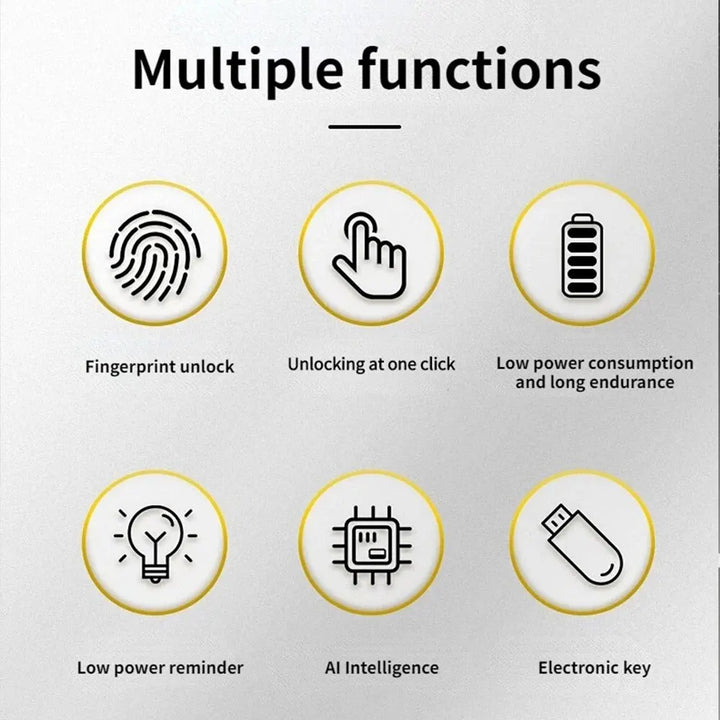 Skanto | Smart Mini Fingeravtrykk Hængelås