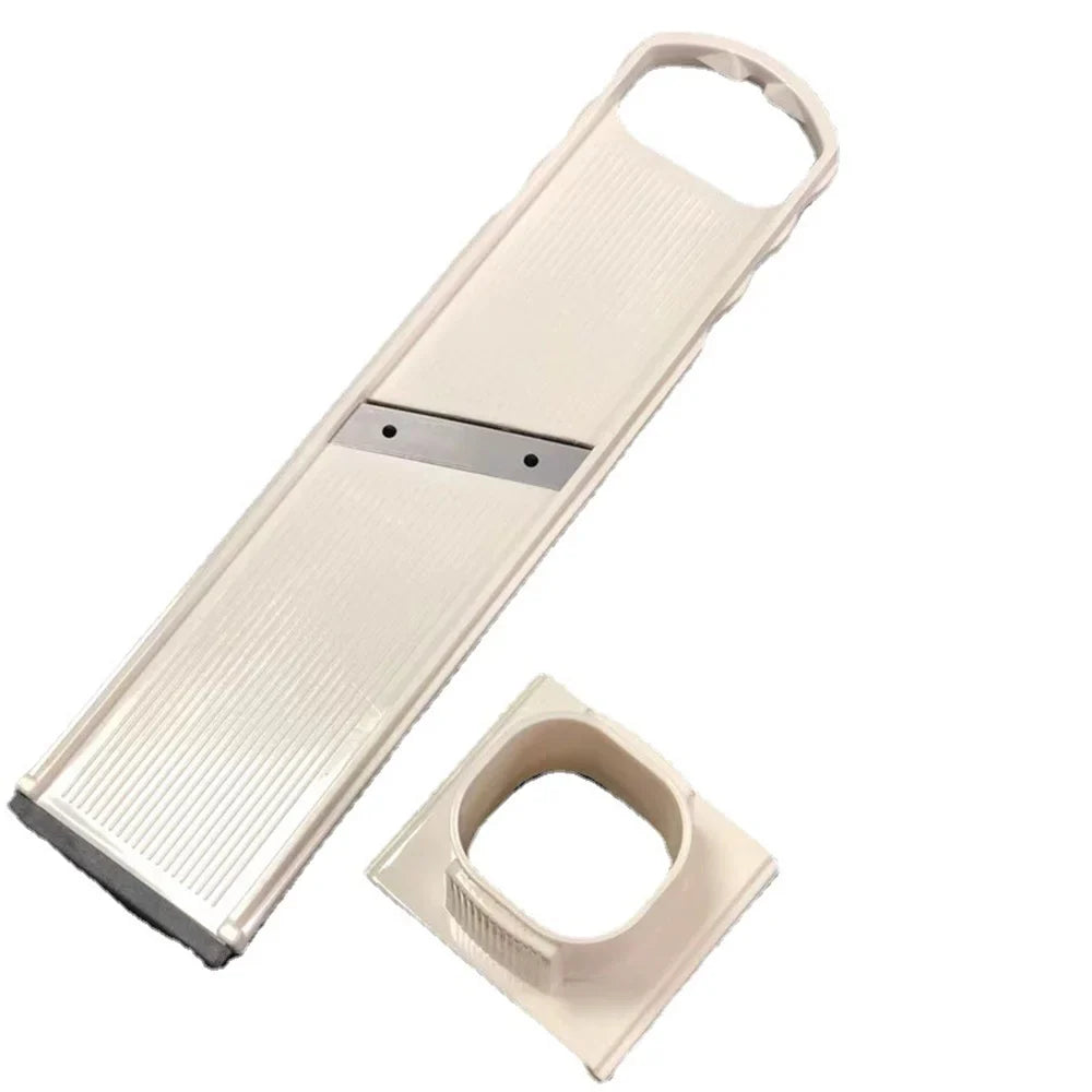 Norvo | GarliChef Hvitløkshakkere 2-i-1 | Rivjern & Skiver | Manuell Hvitløkspress med Rustfritt Stålblad | Oppvaskmaskin Sikker | 23×5,5 cm