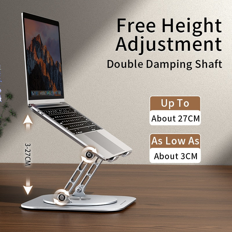 360 Rotering Laptop Stativ | Skanto