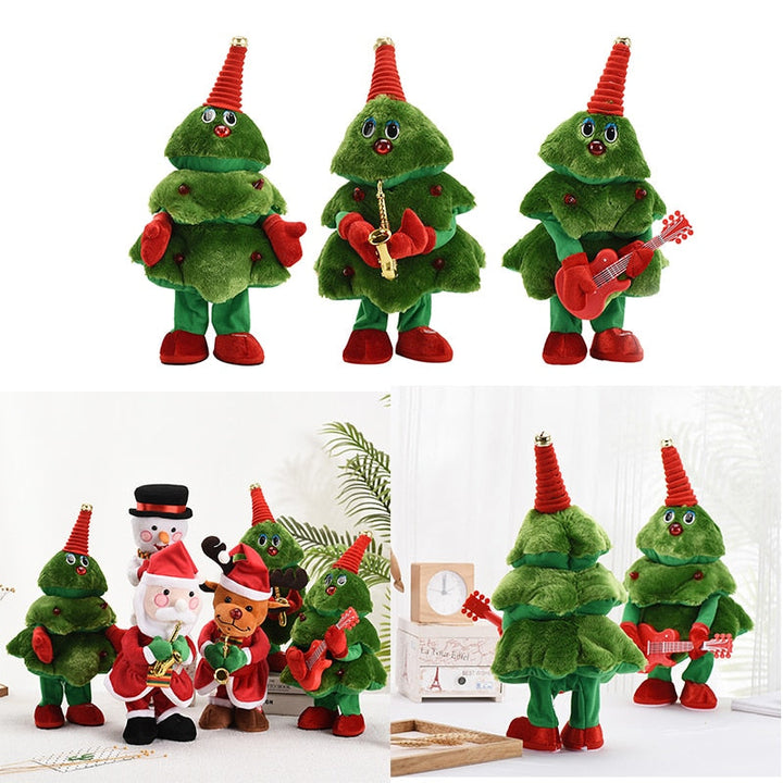 Skanto | Mini Dansende Juletrær Dukke Ornamenter