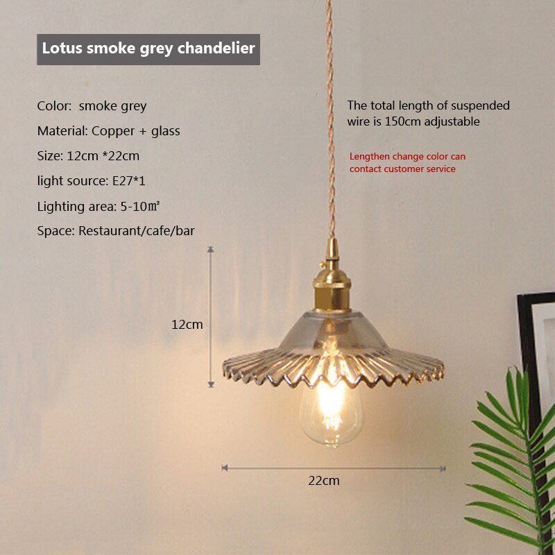 Skanto | Nordisk Brilliance Gjennomsiktig Glass Pendellampe