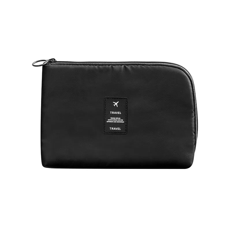 Norvo | Tech Bag Kabelveske Vanntett | Elektronikk Organisator for Reise | Kompakt & Holdbar | Nylon 23x15cm