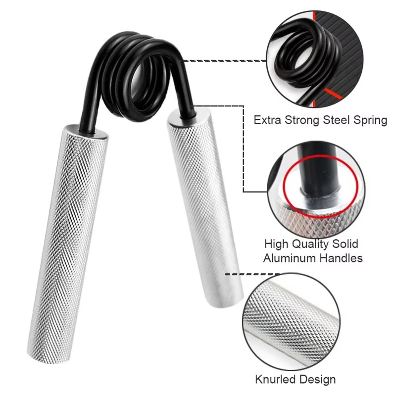 Skanto | Justerbart aluminium håndgrep styrketreningsapparat for finger- og armfitness