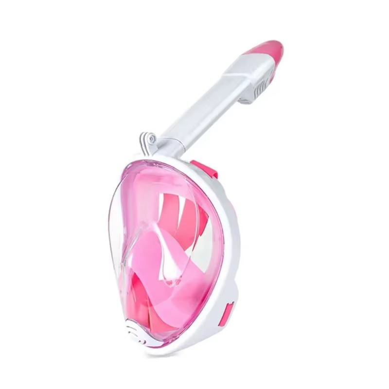 Skanto | Full Face Tørr Snorkel Dykker Maske for Svømming og Snorkling
