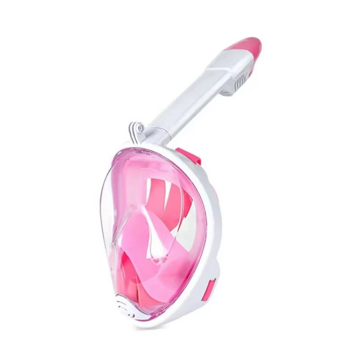 Skanto | Full Face Tørr Snorkel Dykker Maske for Svømming og Snorkling