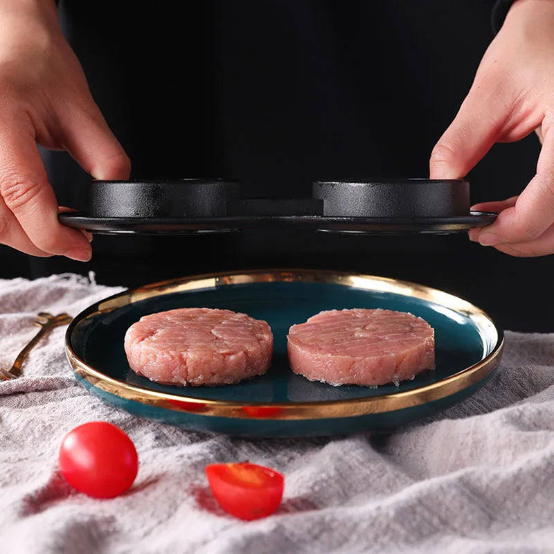 Skanto | Ultimate Double Grid Burger Rice Ball Molding Gadget