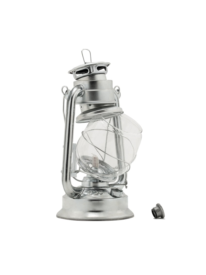 Nostalgisk Camping Side Utendørs Kerosene Lanterne Lampe | Skanto