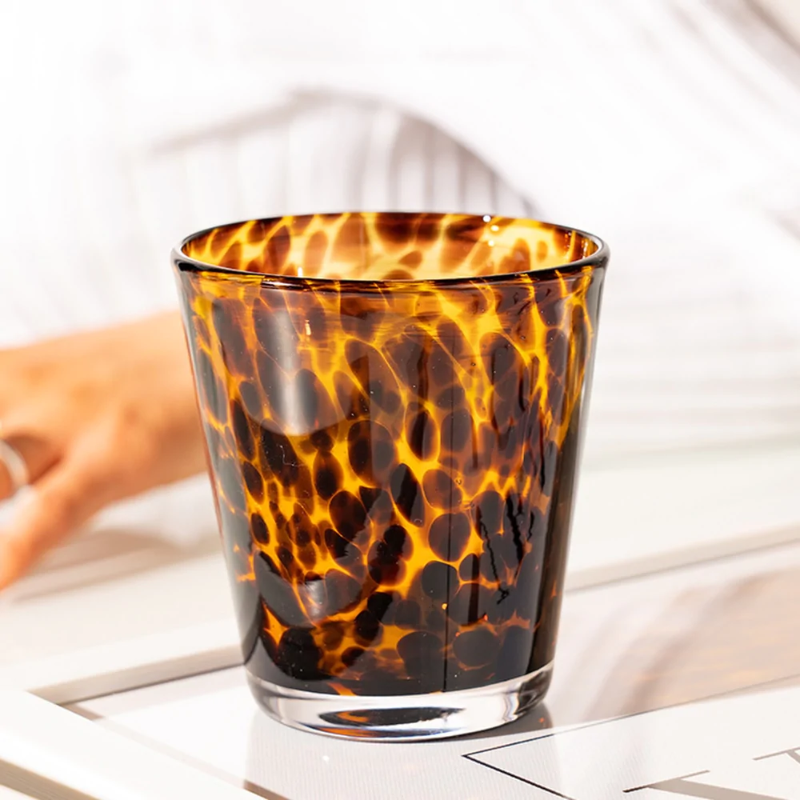 Skanto | Leopard Retro Drikkeglass
