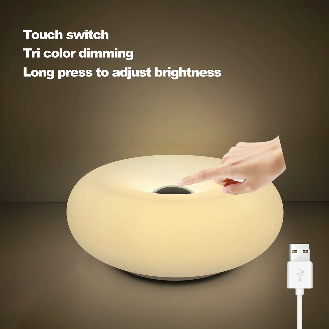Skanto | AURORA GLO LED-lampe | RGB16 og trinnløs dimbar | Berøring og fjernkontroll | USB