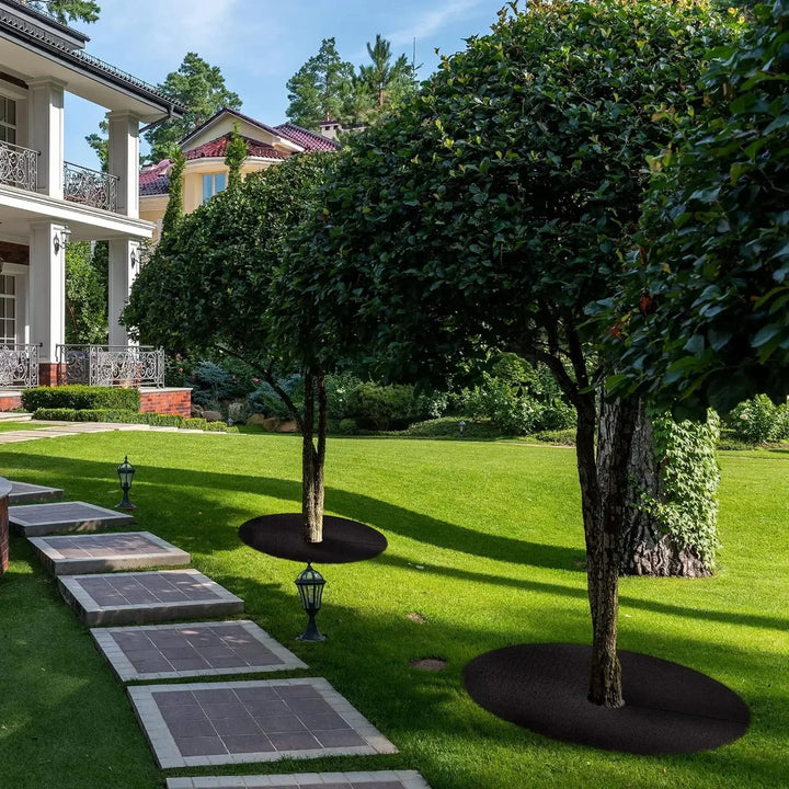 Skanto | Weed fleece tree disk – Pustende rotbeskyttelsesmatte for hage og planter